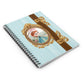 Vintage Portrait Princess Spiral Notebook | Ruled Journal