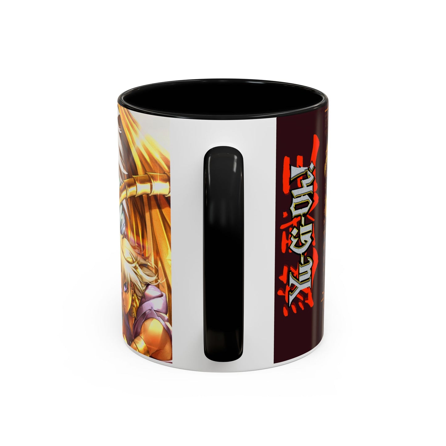Yu-Gi-Oh! Art Accent Coffee Mug | Pharaonic and Shadi Design (11/15oz)