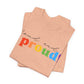loud and proud! rainbow text Tee | LGBTQ pride T-shirt