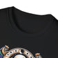 The Reader Skeleton T-Shirt — Gothic Skull Book Lover Graphic Tee