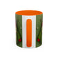 Green Knit Santa Mug | Accent Coffee Mug