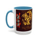Yu-Gi-Oh! Art Accent Coffee Mug | Pharaonic and Shadi Design (11/15oz)