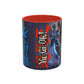 Yu-Gi-Oh! Coffee Mug | Fantasy Skull Warrior Accent Mug (11/15oz)