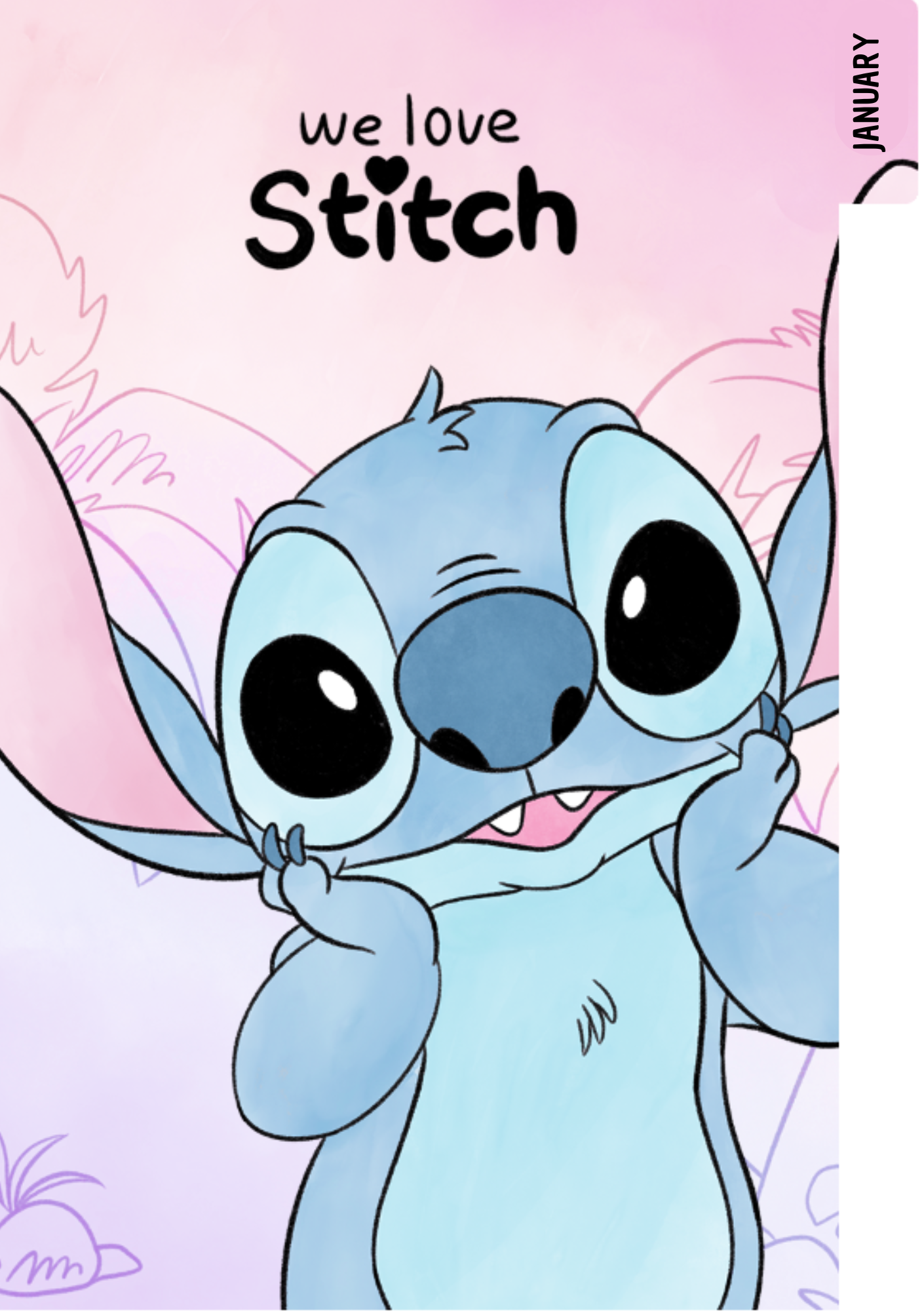 Stitch Inspired 2026 Planner | Digital Download