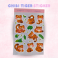 Chibi Tiger Sticker | 4 x 6 inches