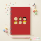 Cute Peanuts Gang Notebook | A5 (5.82 x 8.26 in)