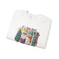 Whimsical Christmas Characters Tee | Santa Snowman Reindeer Holiday Shirt