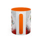 Just a Girl Who Loves Christmas Skull Mug | Accent Coffee Mug 11oz/15oz