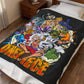 One Piece Characters Velveteen Plush Blanket | Anime Crew Throw