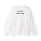 Customizable Cowboys Fan I Bleed Blue heart design Sweatshirt | Sports fan apparel