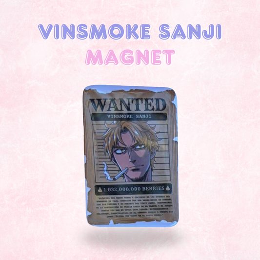 One Piece Inspired Wanted Poster Ref Magnets