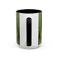 Green Knit Santa Mug | Accent Coffee Mug