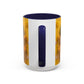 Yellow Sweater Santa Mug | Accent Coffee Mug