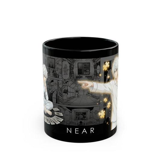 Near Anime Mug — Death Note Inspired Black Coffee Cup (11oz & 15oz)