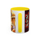 Yu-Gi-Oh! Art Accent Coffee Mug | Pharaonic and Shadi Design (11/15oz)