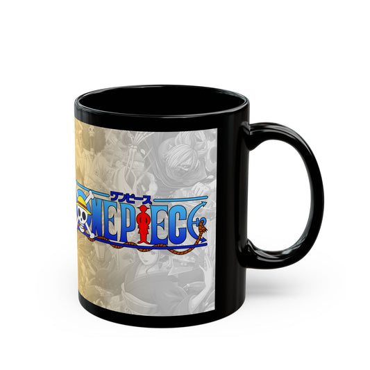 One Piece Logo Mug | Anime Straw Hat Crew Coffee Mug