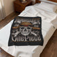 Velveteen Plush Blanket — One Piece Straw Hat Skull Pirate Throw