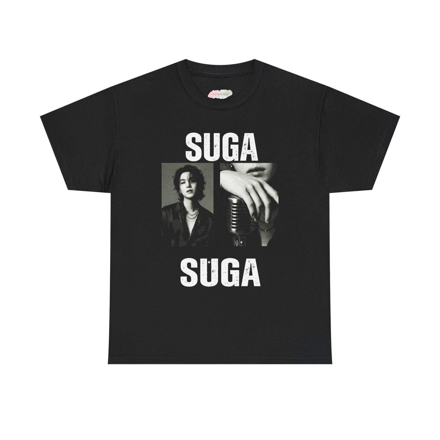 BTS Shirt Monochrome Portrait and Hands T-Shirt | Minimal Photo Collage