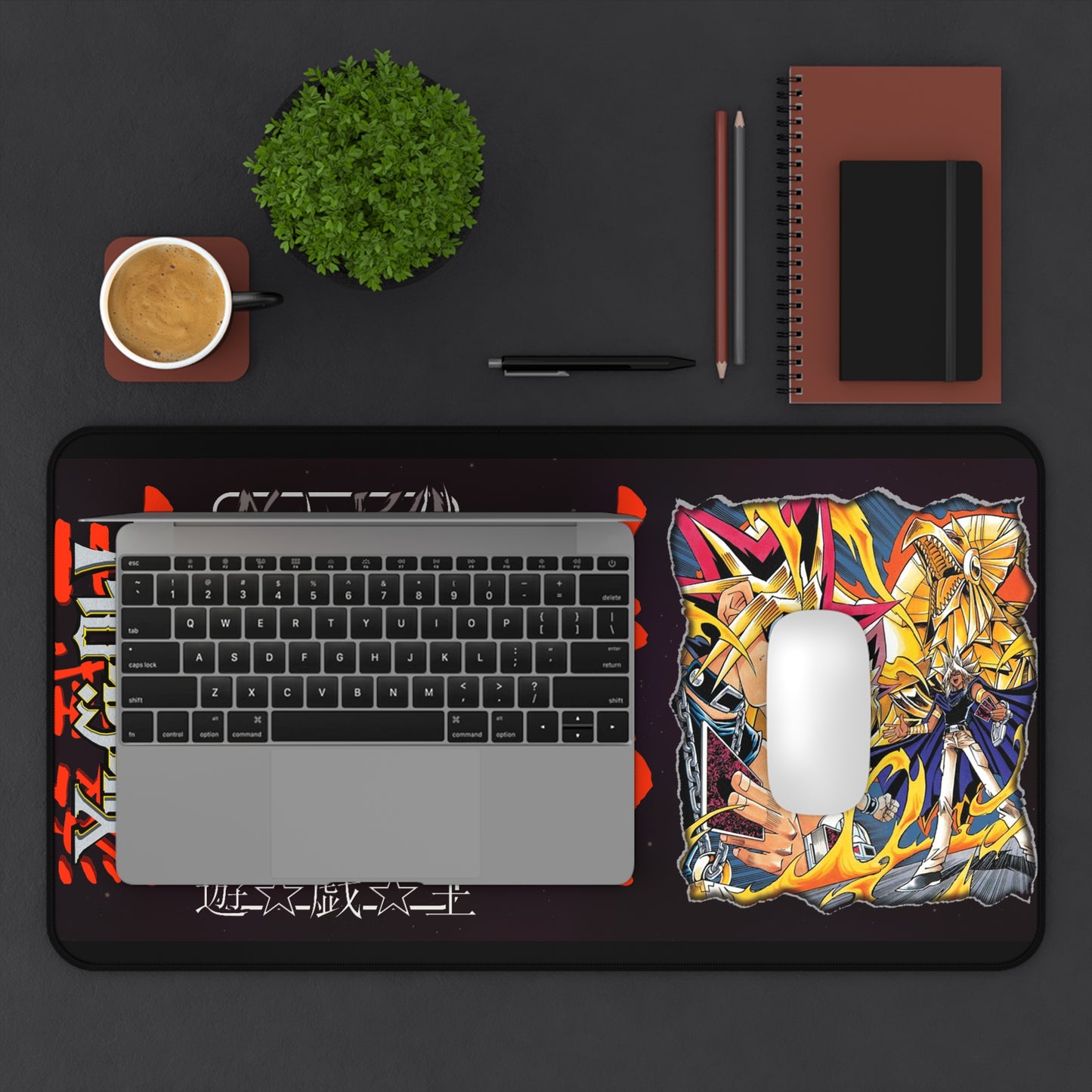 Yu-Gi-Oh! Collage Desk Mat | Gaming Mouse Pad with Yami & Duelists Design
