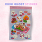 Chibi Ghost Gamer Sticker | Gamer planner/Laptop Decal