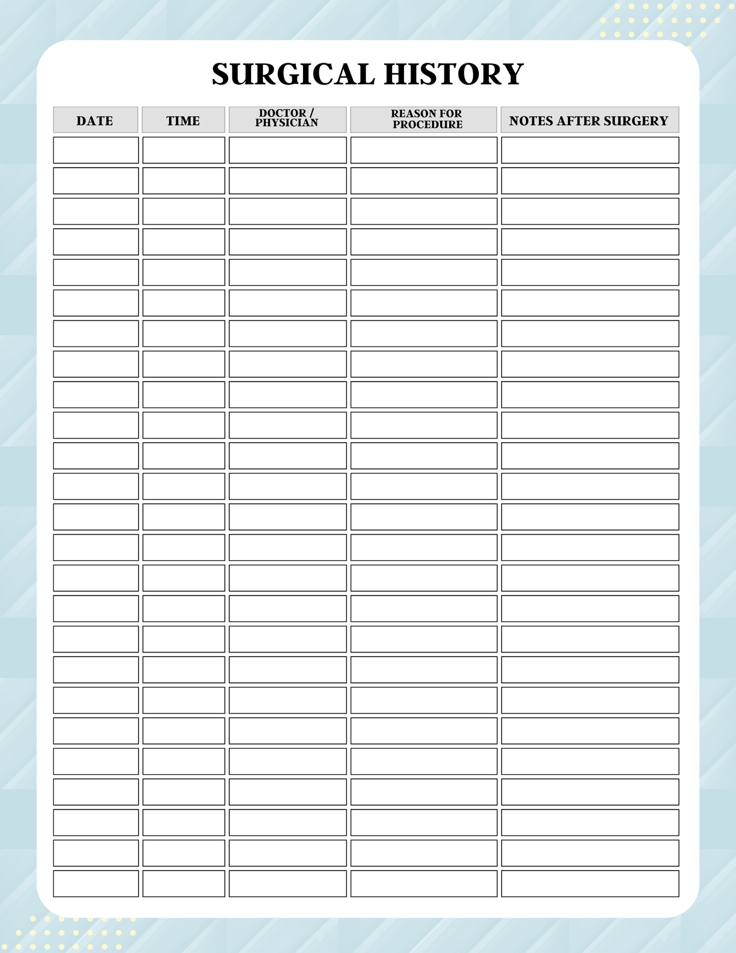 Health Care Planner | Digital Download