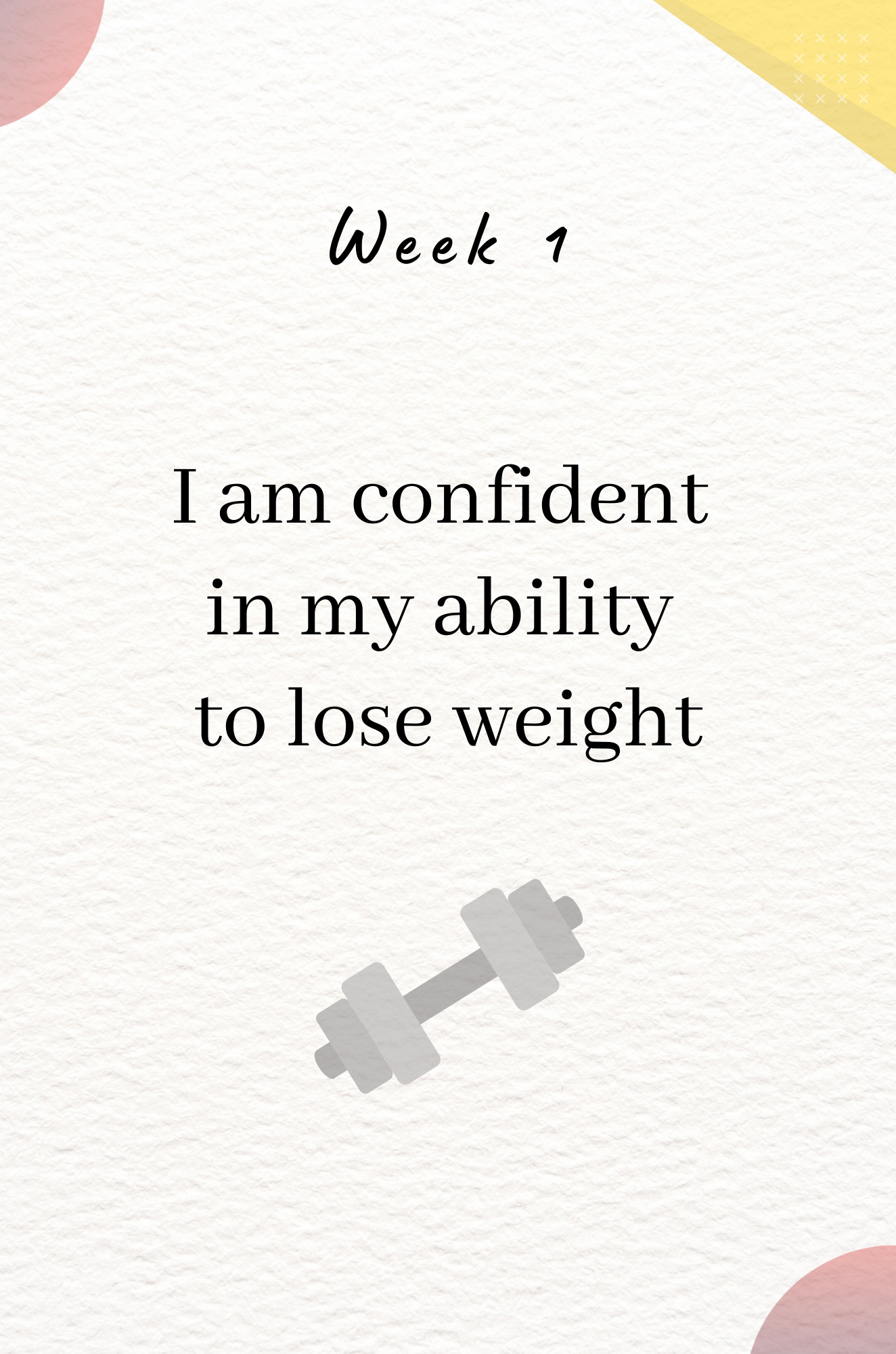12 Week Weight Loss Planner | Digital Download
