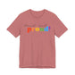 loud and proud! rainbow text Tee | LGBTQ pride T-shirt