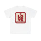 Love Patch T-Shirt — 'Love All Day Everyday' Retro Heart Graphic Tee