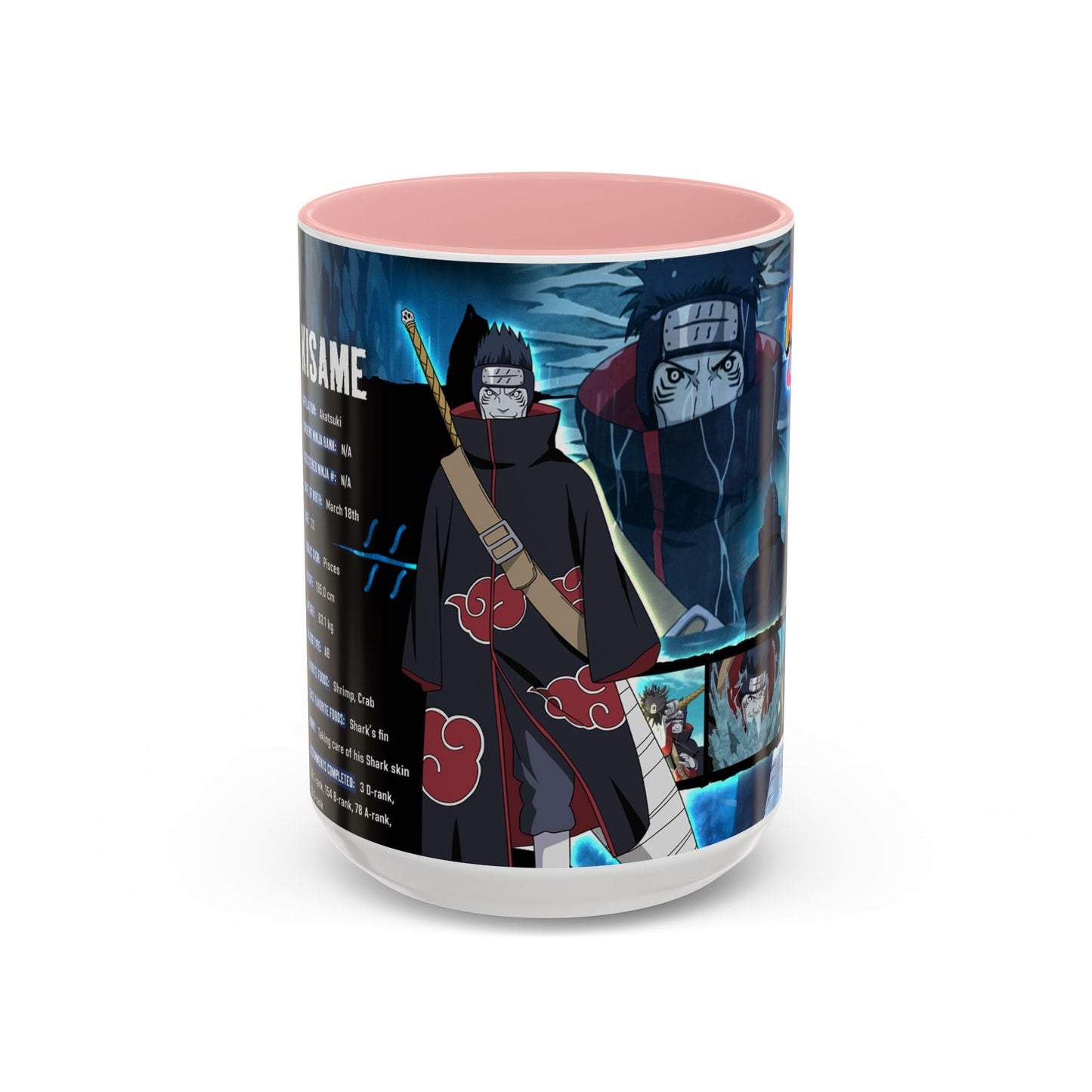 Naruto Shippuden Kisame Coffee Mug | Anime Accent Mug (11/15oz)