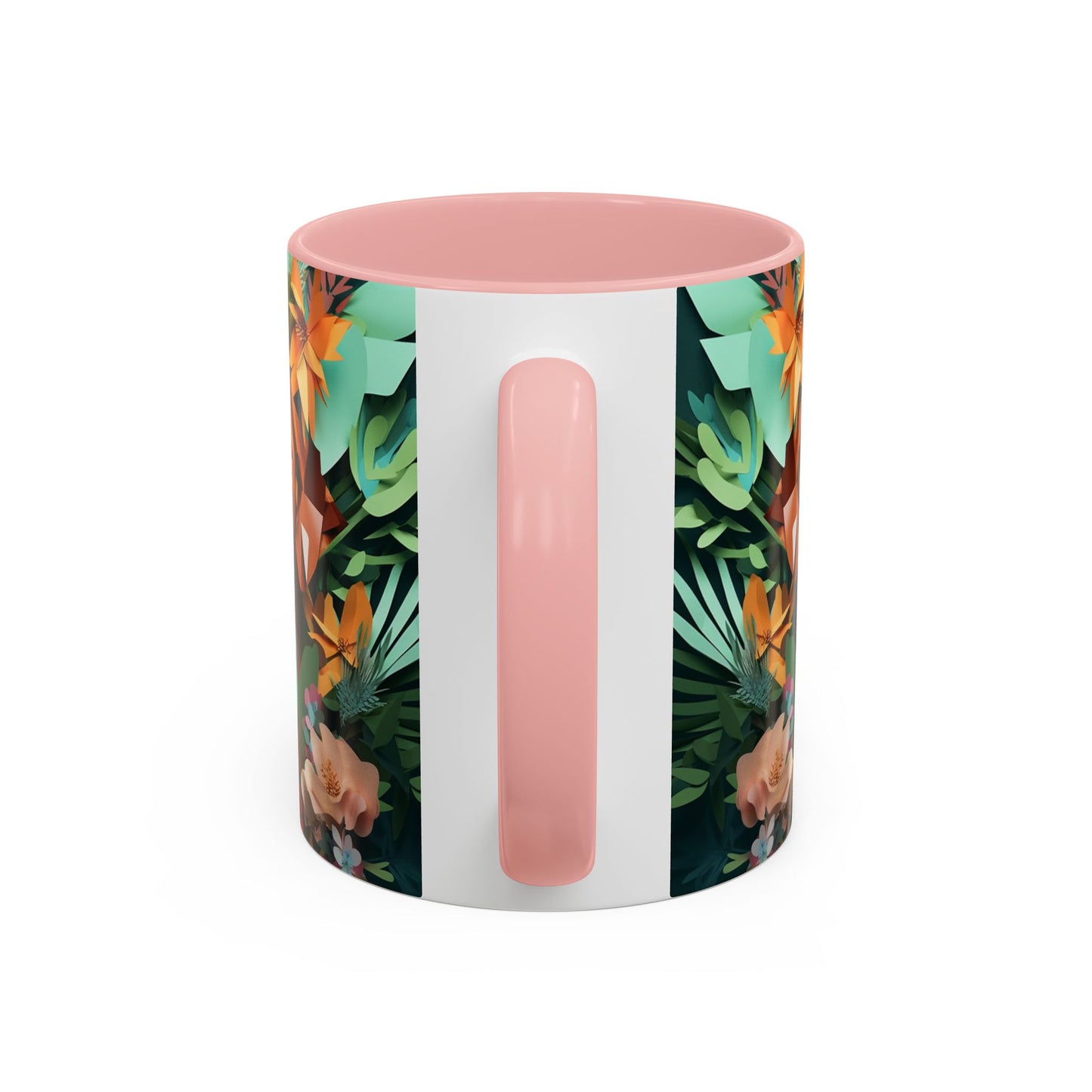 Vizsla Floral Accent Coffee Mug — Dog Portrait Botanical 11/15oz