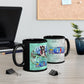 Anime Logo Black Coffee Mug 'One Piece' Style Pirate Crew Design