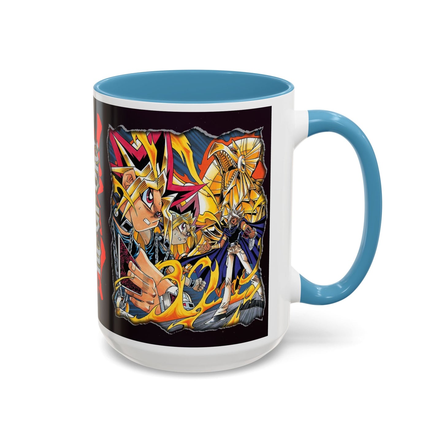 Anime Duelist Coffee Mug  Color Accent 11/15oz