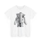 BTS  Reading Newspaper T-Shirt | Vintage Illustration, Retro Newsprint Tee