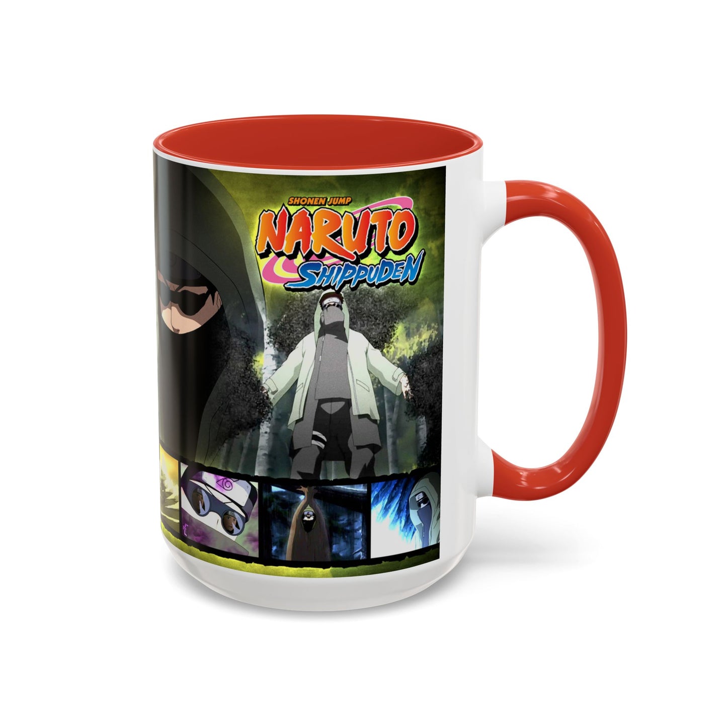 Naruto Shippuden Shino Aburame Accent Coffee Mug | Anime Character Fan Gift (11/15oz)