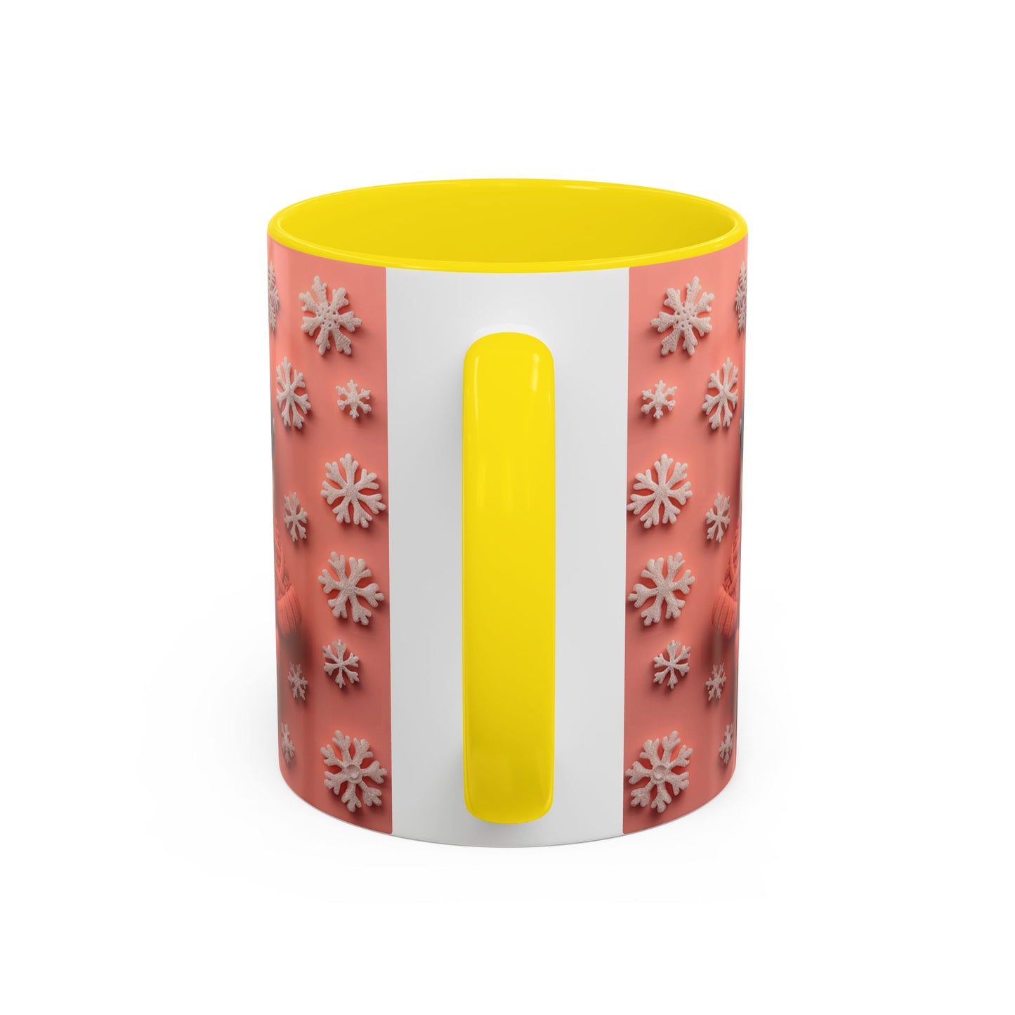 Knit Gnome with Snowflakes Mug | Accent Coffee Mug 11oz 15oz