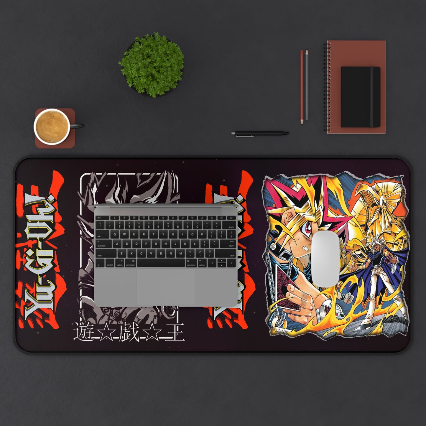 Yu-Gi-Oh! Collage Desk Mat | Gaming Mouse Pad with Yami & Duelists Design