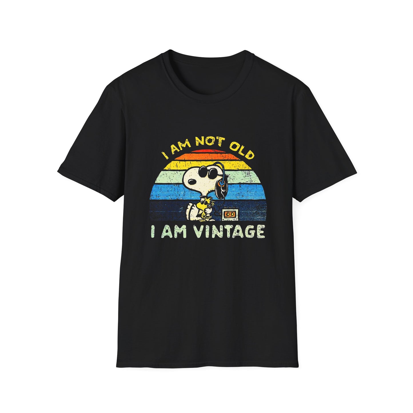 Snoopy "I Am Not Old, I Am Vintage" T-Shirt