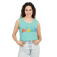 loud and proud! rainbow text Tank Top | Pride LGBTQ+ apparel