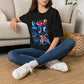 Demon Rider Illustration T-Shirt | Neon Fantasy Anime Design