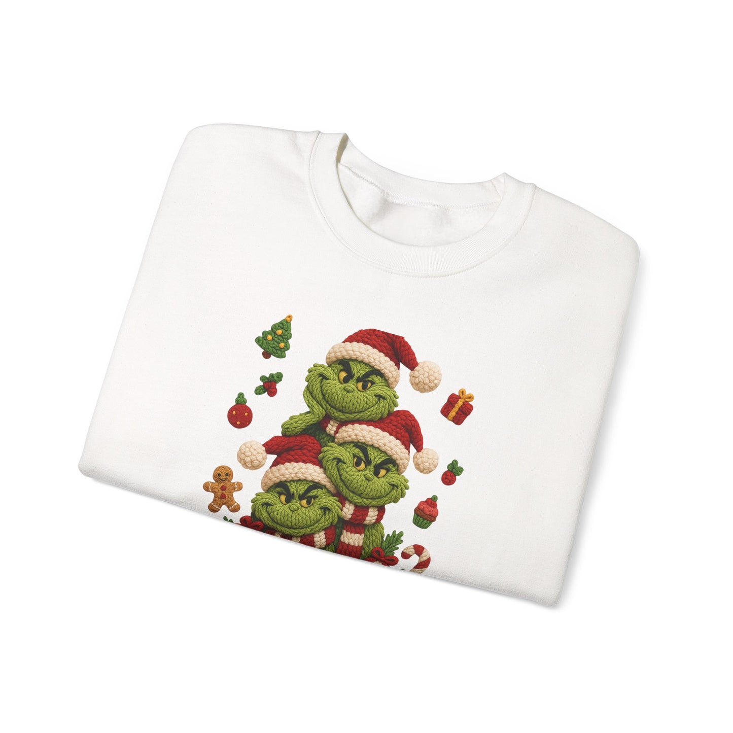 Grinch Family Christmas Tee | Cute Holiday Santa Grinches, Presents, Cookies
