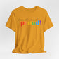 loud and proud! rainbow text Tee | LGBTQ pride T-shirt