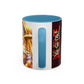 Yu-Gi-Oh! Art Accent Coffee Mug | Pharaonic and Shadi Design (11/15oz)