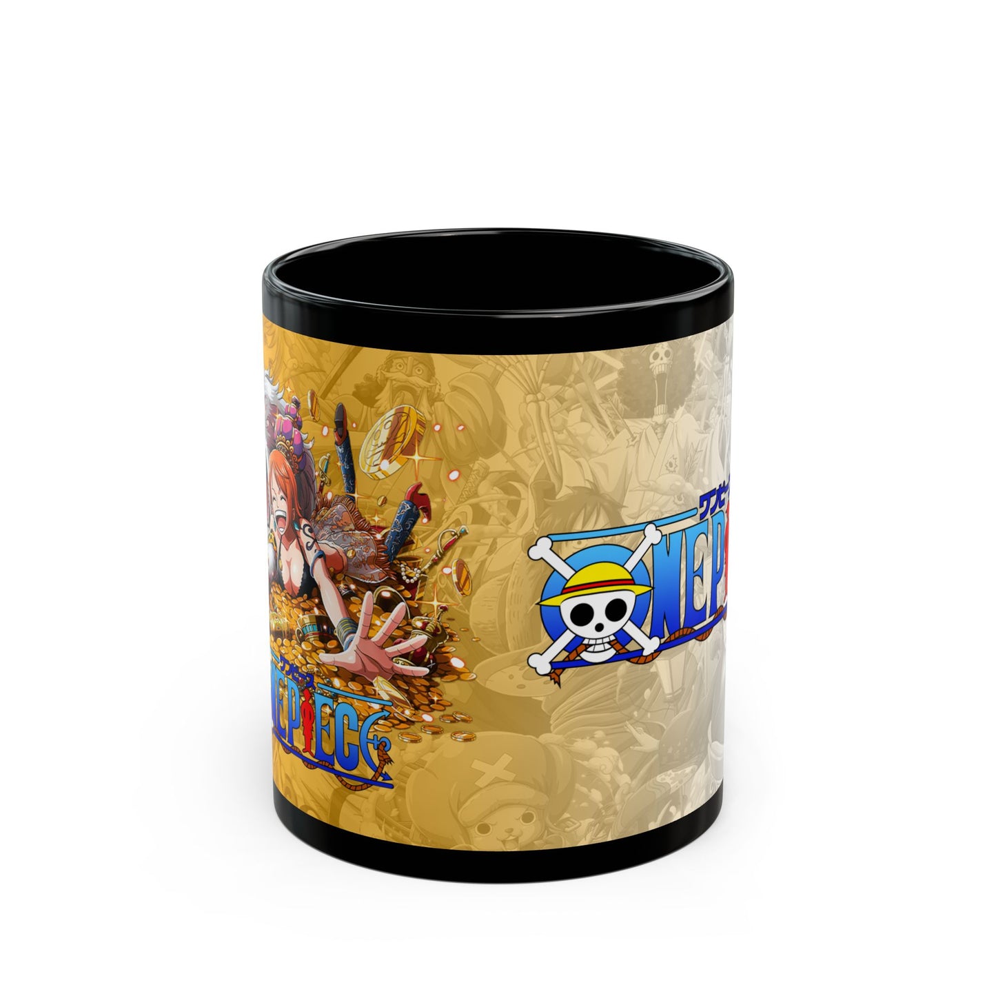 One Piece Logo Mug | Anime Straw Hat Crew Coffee Mug