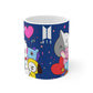 BT21 Characters Mug | Cute Kawaii Cartoon Crew, 11oz Ceramic
