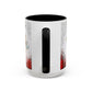 Just a Girl Who Loves Christmas Skull Mug | Accent Coffee Mug 11oz/15oz