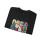 Whimsical Christmas Characters Tee | Santa Snowman Reindeer Holiday Shirt