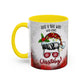 Just a Girl Who Loves Christmas Skull Mug | Accent Coffee Mug 11oz/15oz
