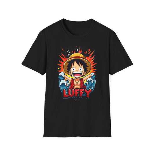 Luffy Pirate Crew Graphic T-Shirt | Anime Straw Hat Design| Le Paperie Co