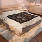 Velveteen Plush Blanket — One Piece Straw Hat Skull Pirate Throw