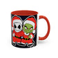 Grinch Jack Skellington Christmas Mug | Accent Coffee Mug